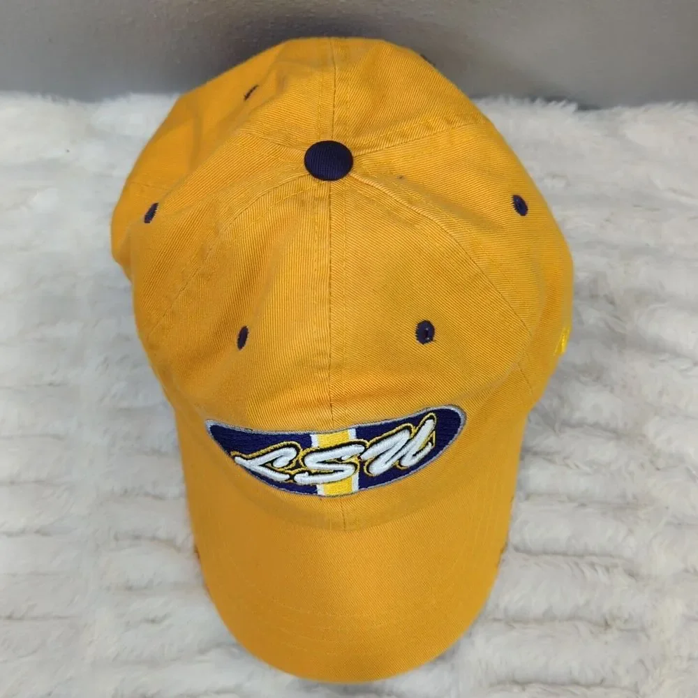 Zephyr LSU Tigers Yellow And Purple Baseball‎ Hat Adjustable Closure